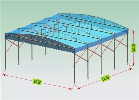东莞专业定做雨棚,拉伸缩雨棚设计图